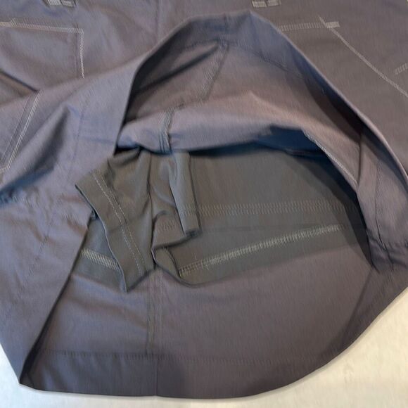 Eddie Bauer Sport Skort Size Medium Petite MP Active Fit Gray - Picture 2 of 5